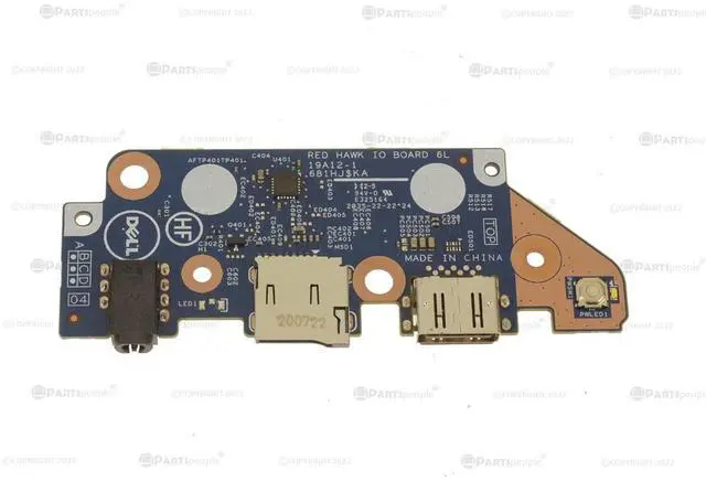 Alt view image 2 of 4 - Dell YN0F7 Right Side I/O USB, Audio Daughterboard for Latitude 3310 2-In-1 Laptop