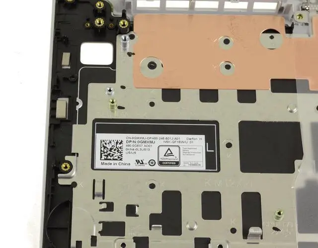 Alt view image 5 of 5 - New Dell OEM Inspiron 7591 Laptop Keyboard Palmrest Assembly PJ1JN 17J5K