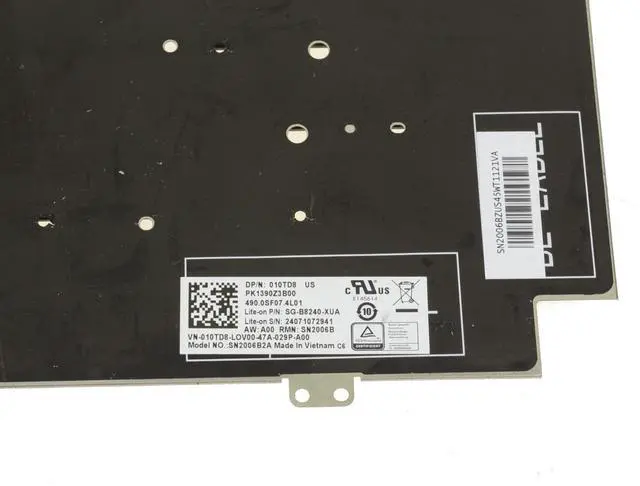 Alt view image 3 of 3 - New Dell OEM Latitude 5450 3450 Precision 3490 Laptop Backlit Keyboard 10TD8