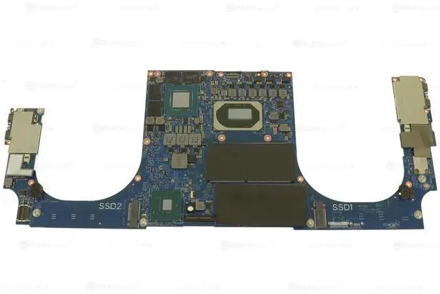 Alt view image 2 of 6 - Dell 5DG8H Intel i7-10850H Laptop Motherboard for Precision 5750 - Nvidia Quadro T2000 4 GB GDDR6 - Dual-Channel SODIMM DDR4 - Intel vPro - Stradale Cmlh Mb 19749-1 M8fd5$ca