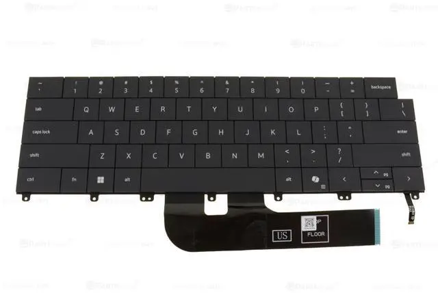 Alt view image 2 of 4 - Dell NM7JT M23xsc-bnfzl Replacement Laptop Keyboard - 64 Keys - US English - Black