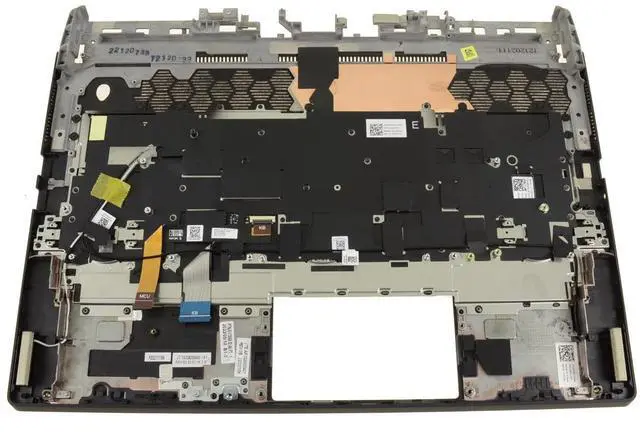 Alt view image 2 of 7 - New OEM Alienware m15 R7 Palmrest Keyboard RGB Per Key Assembly 7PVXG