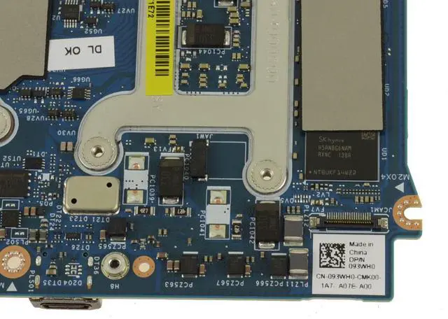 Alt view image 3 of 6 - Dell OEM Alienware x15 R1 Laptop Motherboard System Mainboard Motherboard 93WH0