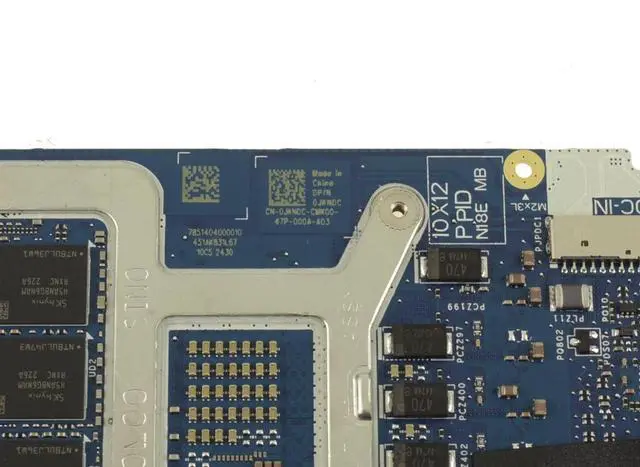 Alt view image 4 of 5 - Dell OEM Alienware m15 R3 m17 R3 Laptop Motherboard System Motherboard JKNDC