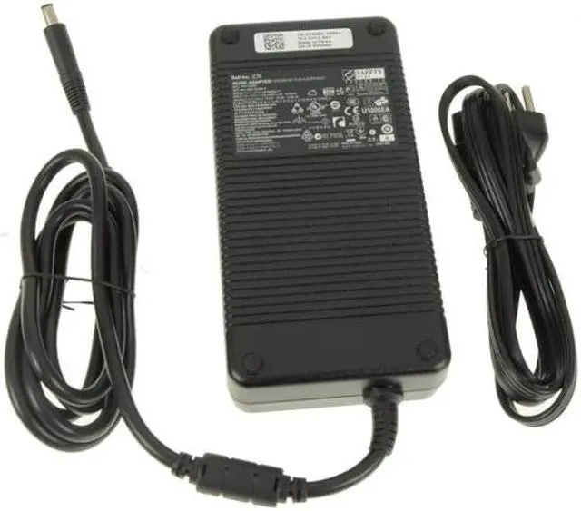 Alt view image 3 of 8 - 330 Watt Ac Adapter Charger w/ Power Cord for Dell Alienware M18x M18x R2 Laptops - Replaces XM3C3 DA330PM111