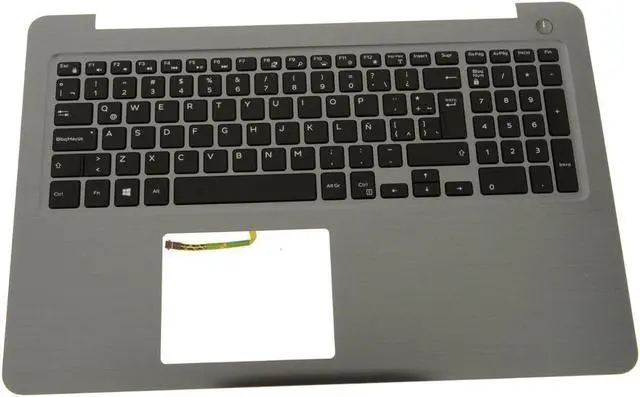 Main image of Spanish Dell OEM Inspiron 5567 5565 Palmrest Backlit Laptop Keyboard 5D1MG