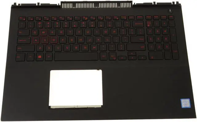 Main image of New Dell OEM Inspiron 75677566 Palmrest Backlit Keyboard Assembly Backlit 0KN55