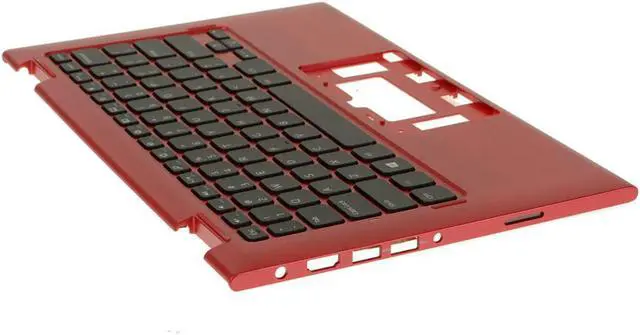 Alt view image 15 of 15 - New Red Dell OEM Inspiron 3157 3158 Keyboard Palmrest Assembly No TP MKGV7