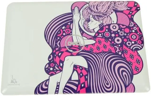 Main image of New The Muse Purple Dell OEM Inspiron Mini 10 10v  LCD Back Cover Lid F796M