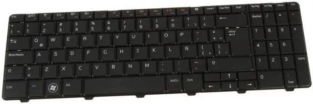 Main image of New Spanish Dell OEM Inspiron Inspiron N5010 M5010 Laptop Keyboard 96DJT