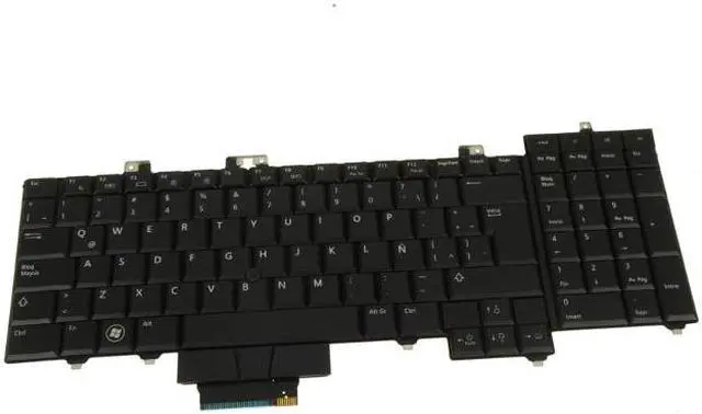 Main image of New SPANISH Dell OEM Precision M6400 Laptop Keyboard  Backlight F186F