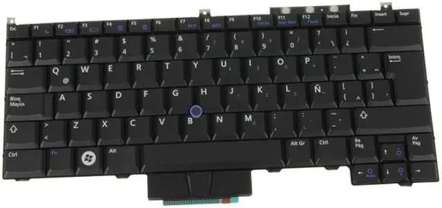 Main image of New Spanish Dell OEM Latitude E4300 Laptop Keyboard Non-Backlit D280C