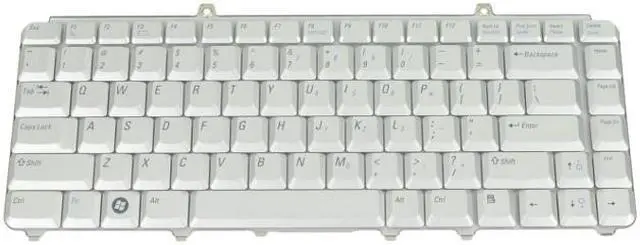 Alt view image 2 of 3 - NK750 DELL KEYBOARD INSPIRON 1525 NK750 1420 1520 1521 1526 US SILVER X Compatible with DELL