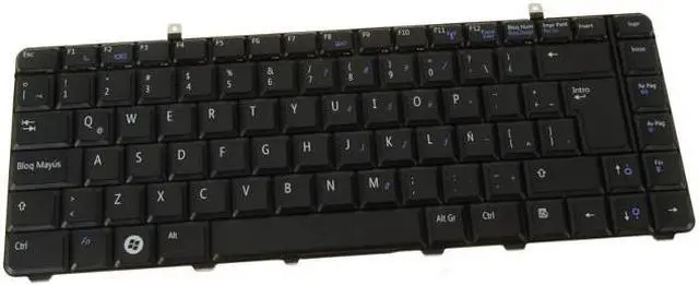 Main image of New Spanish Dell OEM Vostro A840 A860 1015 1014 Laptop Keyboard R813H