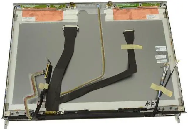 Alt view image 3 of 3 - DELL Precision M6400 Silver Laptop Back Cover -  N780K