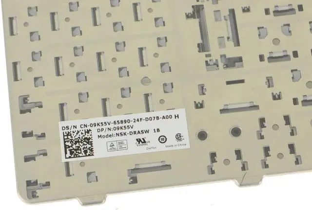 Alt view image 2 of 6 - New Brazilian Dell OEM Inspiron Inspiron N5010 M5010 Laptop Keyboard 9K55V