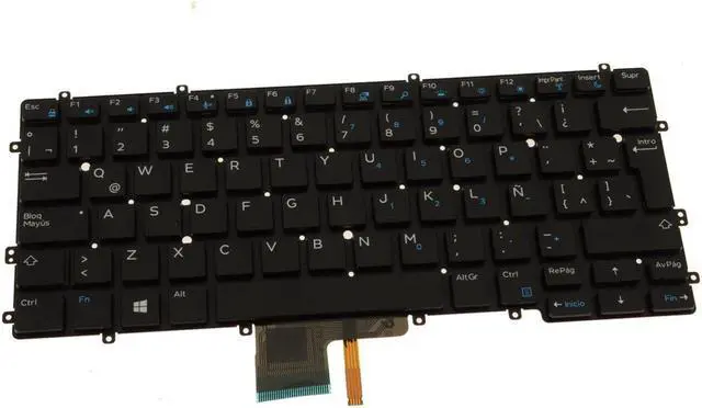 Main image of New SPANISH Dell OEM Latitude 13 7370 Laptop Keyboard  Backlight PP08M
