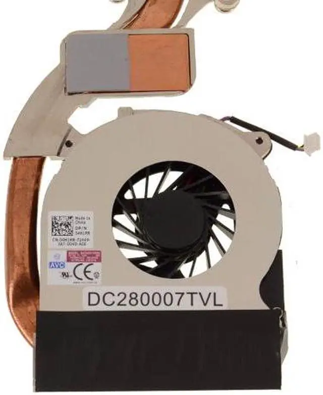 Alt view image 5 of 5 - Dell OEM Latitude E6410 CPU FAN and Heatsink Assembly for Heatsink KTPRC