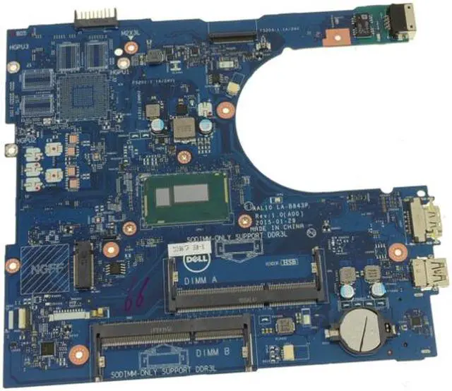 Main image of Dell OEM Inspiron 5558 14 5458 17 5758 Motherboard System Motherboard 27C5F