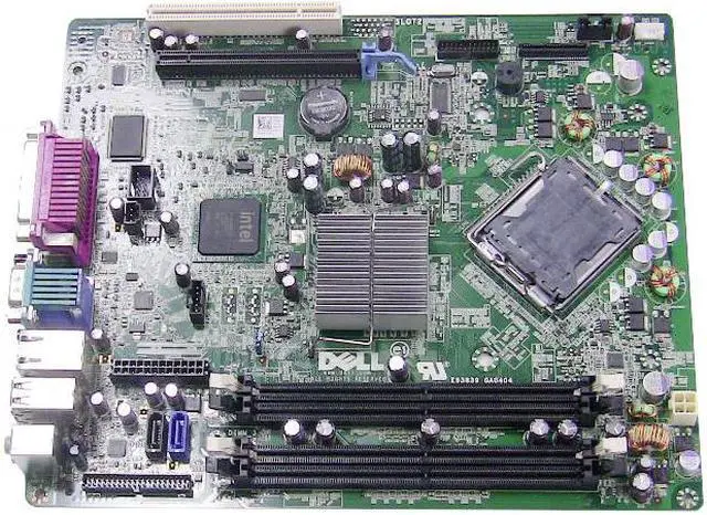 Alt view image 3 of 11 - Dell F373D F373D Desktop Motherboard - Intel Chipset - Socket T LGA-775 - SFF