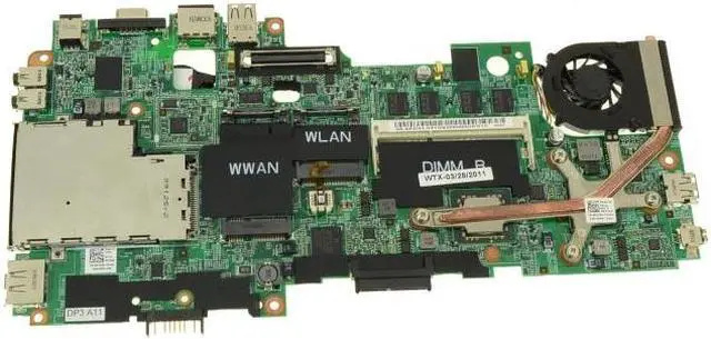 Alt view image 2 of 5 - Dell K730G Laptop Board For Latitude Xt2 Laptop
