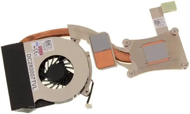 Alt view image 3 of 5 - Dell OEM Latitude E6410 CPU FAN and Heatsink Assembly for Heatsink KTPRC