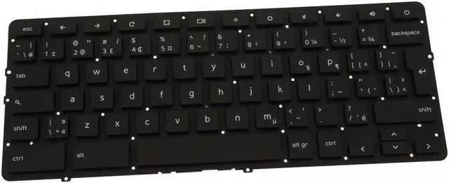 Main image of New French English Dell OEM Chromebook 13 7310 Laptop Keyboard 7XHY9