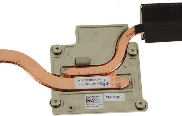 Alt view image 2 of 4 - New Dell OEM Precision M6800 CPU Heatsink Assembly X9HT7