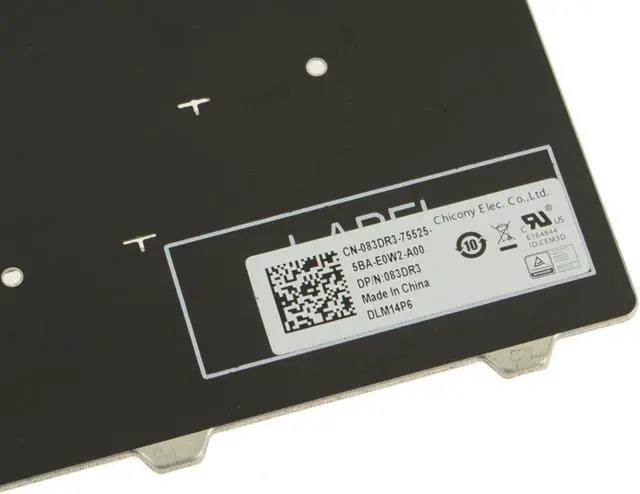Alt view image 3 of 6 - French Canadian PQ Dell OEM Latitude E7250 E5250 3150 Laptop Keyboard 83DR3
