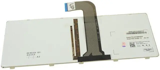 Alt view image 2 of 2 - New SPANISH Dell OEM Inspiron 7420 5420 Backlit Laptop Keyboard 1M01M