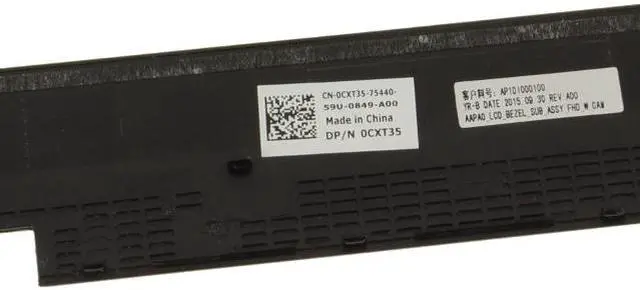 Alt view image 3 of 3 - Dell OEM Precision 7510 7520 15.6" LCD Front Trim Cover LCD Trim Bezel CXT35