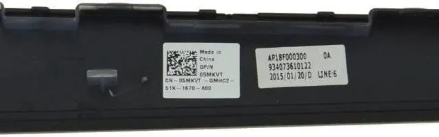 Alt view image 5 of 6 - New OEM Alienware 17 R2 R3 17.3" LCD Front Trim Cover Bezel Plastic FHD 5MKVT