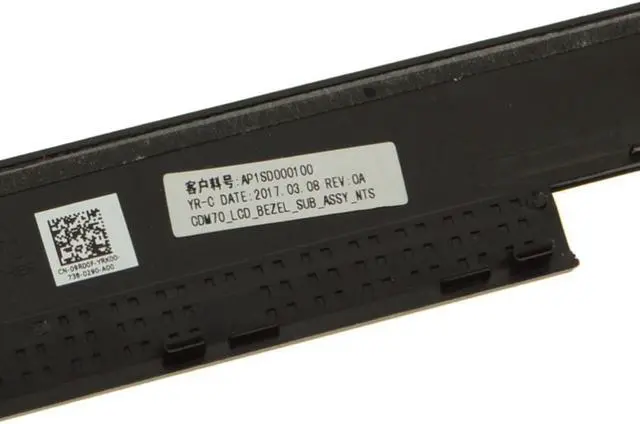 Alt view image 3 of 9 - New Dell OEM Latitude 5480 14" LCD Front Trim Cover Bezel Plastic No TS 9R00F