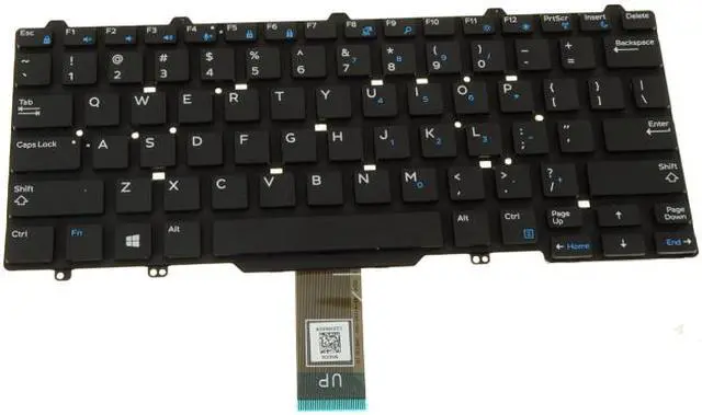 Main image of Non-Backlit US Keyboard for Dell Latitude 3340 3350 5480 5490 5491 5495 7480 7490 E5450 E5470 E7450 E7470 Laptops - Replaces 94F68 41MMG