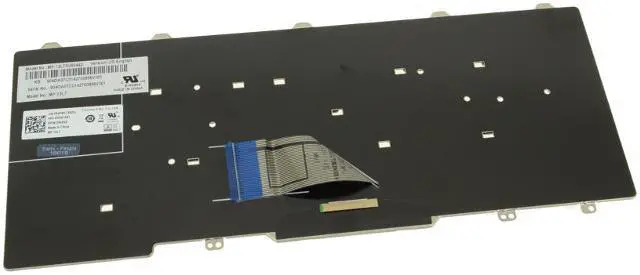 Alt view image 2 of 13 - Non-Backlit US Keyboard for Dell Latitude 3340 3350 5480 5490 5491 5495 7480 7490 E5450 E5470 E7450 E7470 Laptops - Replaces 94F68 41MMG