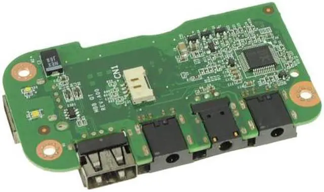 Alt view image 2 of 2 - Dell OEM XPS L401X  Audio Jack Ports USB  IO Circuit Board CJM5C