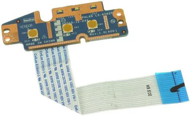 Main image of Dell OEM Latitude E6520 Mute and Volume Buttons Circuit Board  Cable