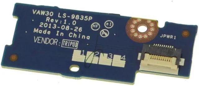 Alt view image 2 of 2 - Dell OEM Latitude E5540 E5440 Power Button Mic Circuit Board 9835P