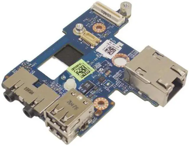 Main image of Dell OEM Latitude E6410 Audio Ports USB RJ-45 Circuit Board for Discrete  KHKG5
