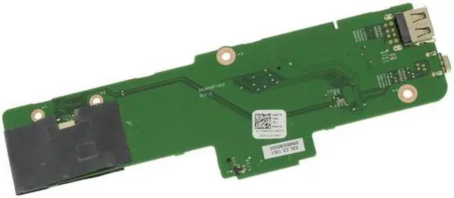 Alt view image 3 of 3 - Dell OEM Vostro 1015 USB Firewire Card Reader IO Circuit Board MR7GX