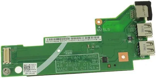 Main image of Dell OEM Vostro 3700 USB RJ-45 IO Circuit Board 6M47X