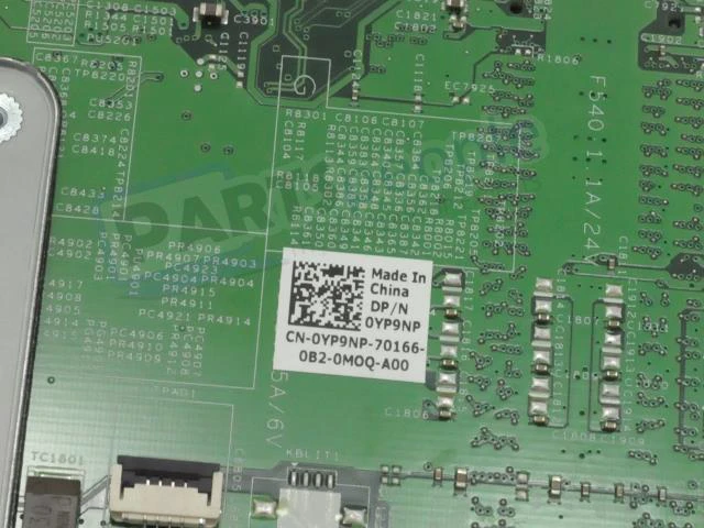 Alt view image 7 of 8 - YP9NP Dell Inspiron M5010 AMD Laptop Motherboard s1