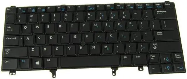 Main image of Dell OEM Latitude E6440 Laptop Keyboard  Stick Mouse Pointer and Backlight 4CTXW