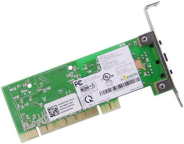 Alt view image 2 of 4 - New Dell OEM Desktop Low Profile 56K Network Modem Card FF959