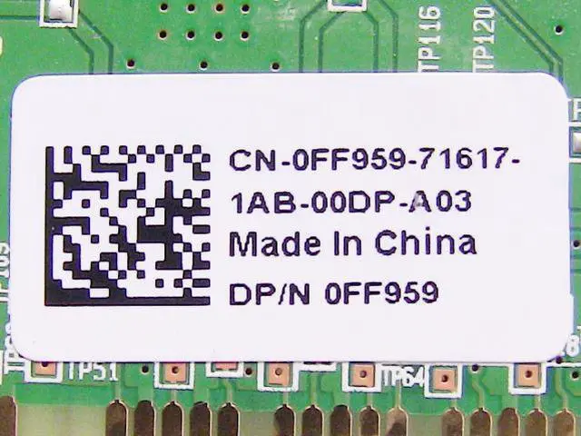 Alt view image 4 of 4 - New Dell OEM Desktop Low Profile 56K Network Modem Card FF959