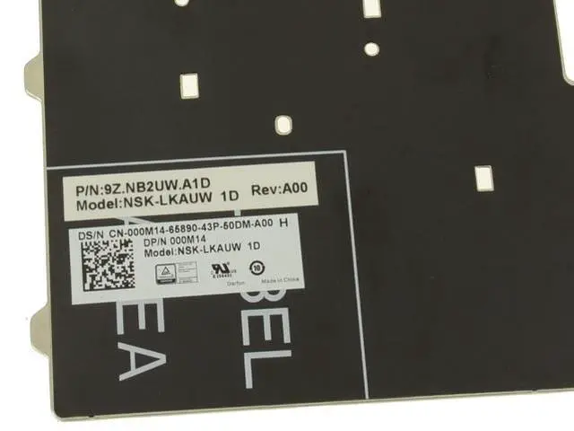 Alt view image 3 of 5 - US INTL Dell OEM Latitude 3340 E5450 Laptop Keyboard Laptop Keyboard 00M14