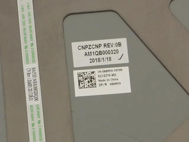 Alt view image 3 of 3 - New OEM Alienware 17 R4 17.3" LCD Lid Back Cover Assembly No Tobii 88M59