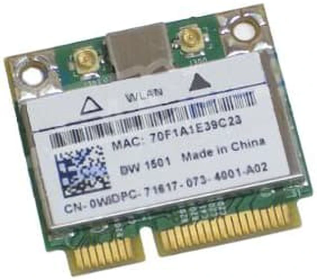 Main image of Dell OEM Wireless 1501 Draft N Wireless WiFi 802.11 a/b/g/n Wireless Card WHDPC