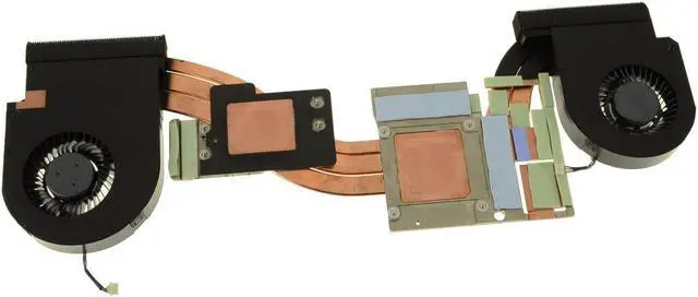 Main image of Dell OEM Precision 7710 CPU Graphics Heatsink Fan Assembly Fan Heatsink X2CHF