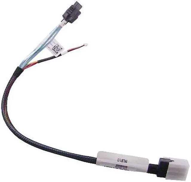 Main image of New Dell OEM PowerEdge C6100 Server 11.5 Inch Mini-SAS to 2xSATA/AUX Cable D0XK9